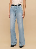 Cary High Rise Slouchy Wide Leg Jeans