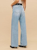 Cary High Rise Slouchy Wide Leg Jeans