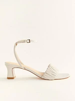 Shelly Ruched Sandal