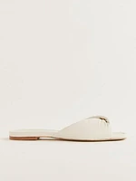 Mikki Twist Flat Sandal