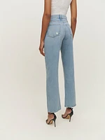 Sandy High Rise Relaxed Straight Jeans