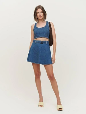 Anissa Two Piece Denim Set