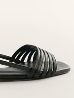 Millie Lattice Flat Sandal