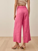 Petites Tommy Linen Pant