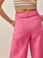 Petites Tommy Linen Pant