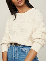 Winnie Basketweave Sweater