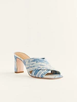 Lila Tubular Heeled Sandal