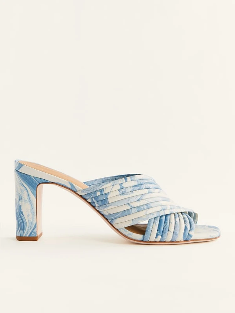 Lila Tubular Heeled Sandal