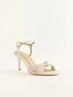 Pia Knotted Heeled Sandal