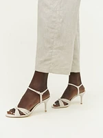 Pia Knotted Heeled Sandal