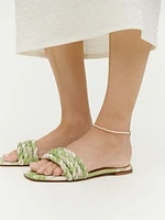 Mona Tubular Flat Sandal