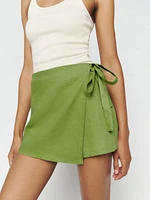 Eva Linen Skort