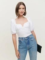 Mia Linen Top