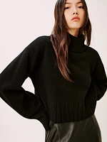 Elvezia Regenerative Wool Turtleneck Sweater