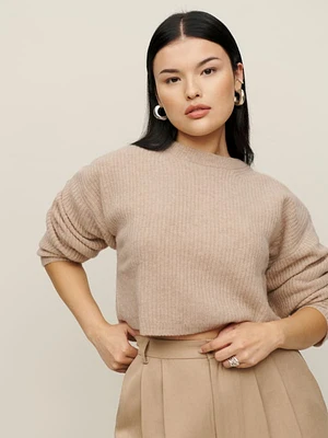 Lotto Regenerative Wool Cropped Sweater