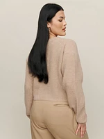 Lotto Regenerative Wool Cropped Sweater