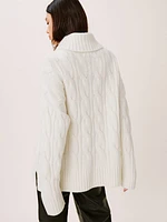 Siro Regenerative Wool Cable Sweater