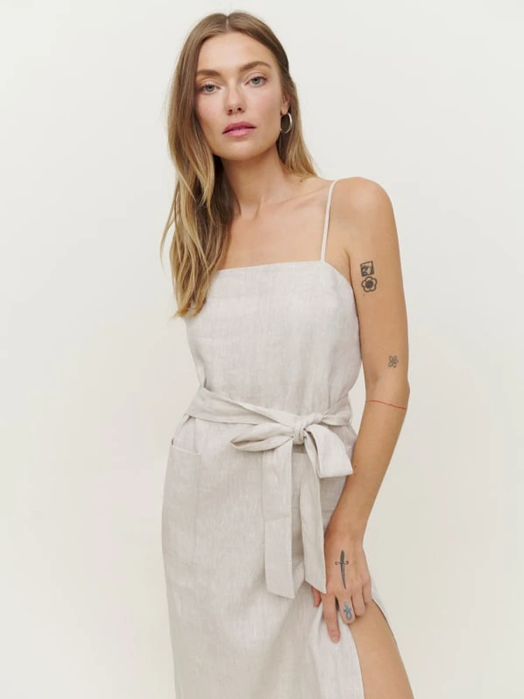 Daphne Linen Dress