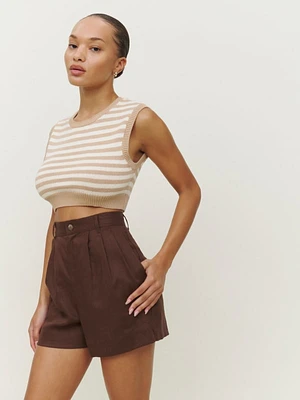 Beaux Linen Short