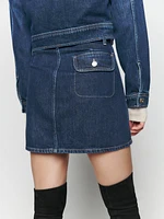 Marina Cropped Denim Jacket