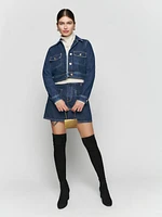 Marina Cropped Denim Jacket