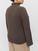 Garrett Cashmere Oversized Turtleneck Es