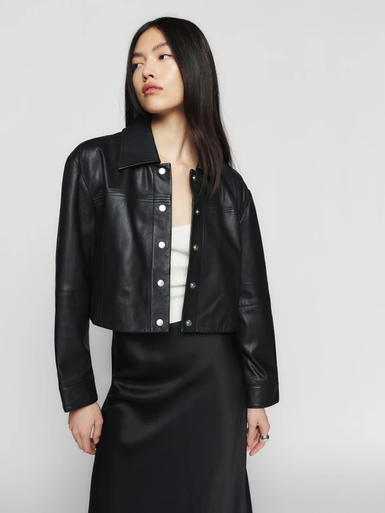 Veda Clarke Leather Jacket