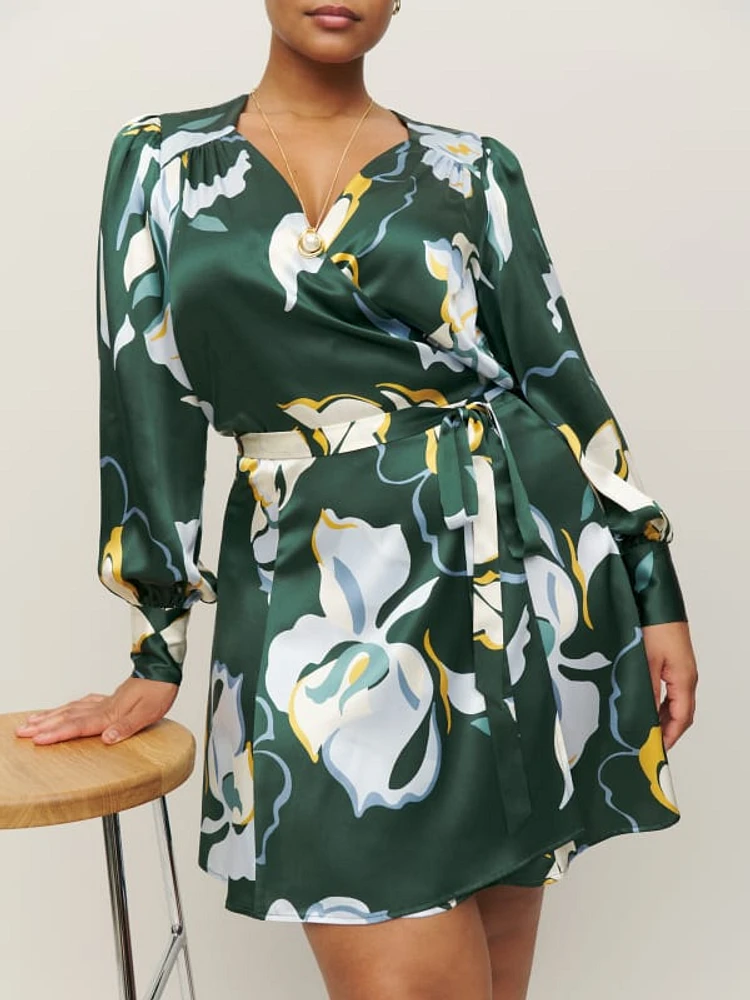 Chrisley Silk Dress Es