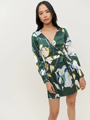 Petites Chrisley Silk Dress