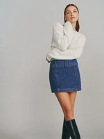 Tia Belted Mini Skirt