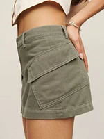 Nia Cargo Mini Skirt