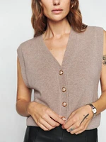 Jacqui Cashmere Sweater Vest