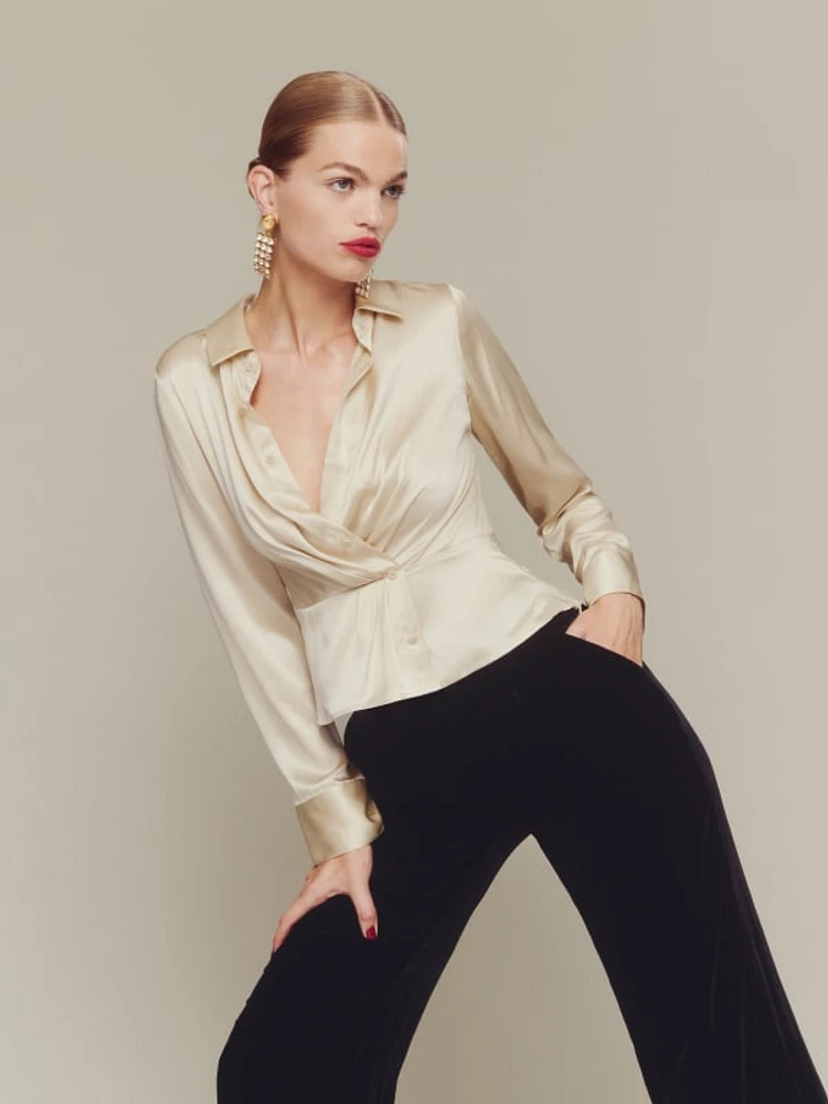 Rennes Silk Top