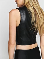 Veda Lisa Leather Vest