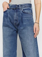 Dree Belted Baggy Wide Leg Jeans