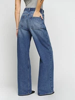 Dree Belted Baggy Wide Leg Jeans