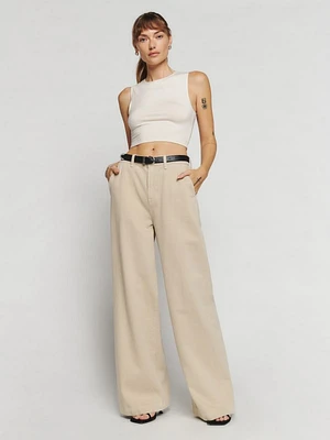 Iggy Super Wide Leg Slouch Pants