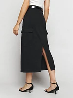 Maggi Cargo Midi Skirt