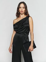 Annika Silk Jumpsuit