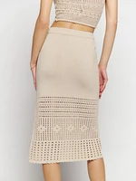 Carter Novelty Knit Skirt