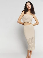 Carter Novelty Knit Skirt