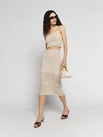 Carter Novelty Knit Skirt