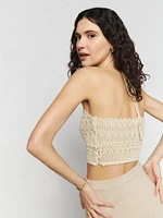 Grayson Open Knit Halter