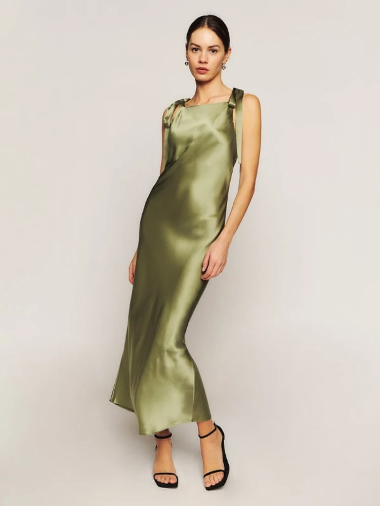 Aden Silk Dress