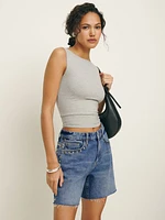 Raye Mid Rise 6" Relaxed Jean Shorts