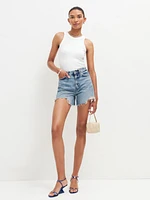 Wilder High Rise Relaxed Jean Shorts