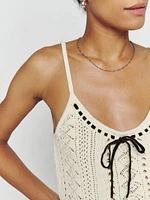 Lenna Cotton Sweater Tank