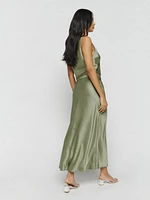 Kaia Satin Two Piece