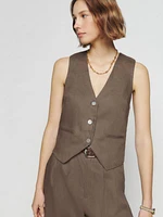 Cienna Linen Vest