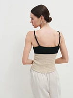 Lee Cotton Sweater Tank